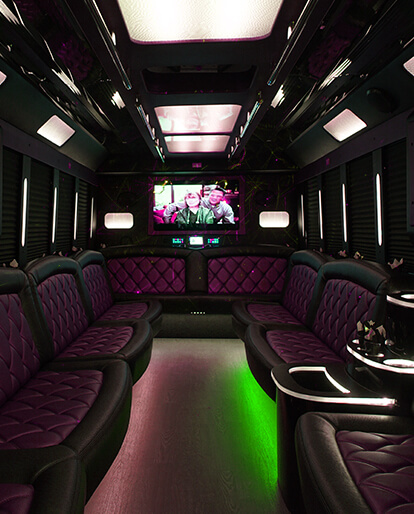 Party bus for a business trip